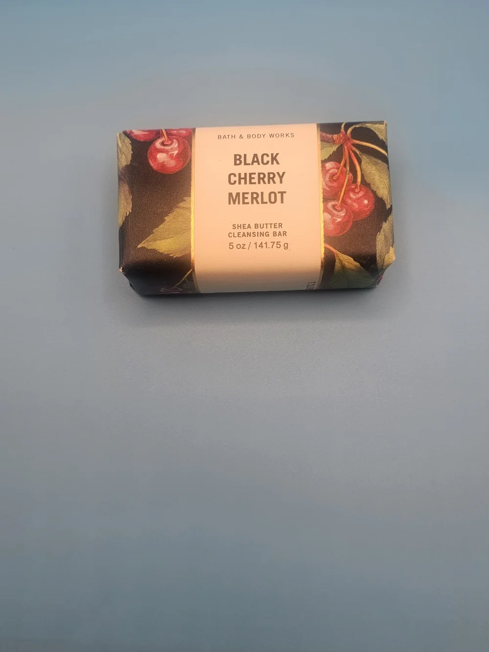 Bath & Body Works Black Cherry Merlot Bar Soap - Black/Red